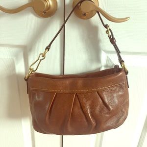 Authentic Coach Leather Shoulderbag